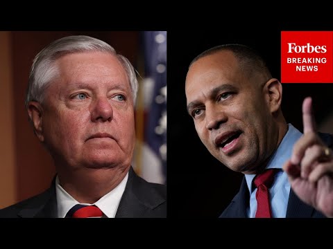 Hakeem Jeffries Doesn't Hold Back On Lindsey Graham And His 'Continuing Temper Tantrum'