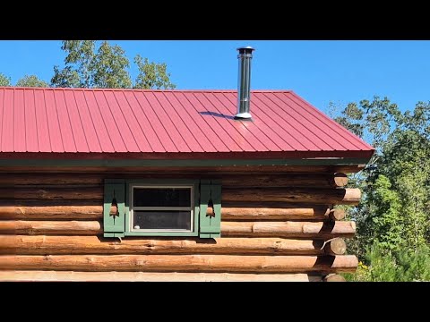 Building a LOG CABIN from scratch