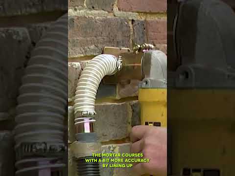 How To Remove Mortar Between Bricks #shorts