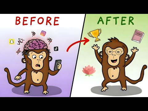 How To Trick Monkey Brain To Like Doing The Hard Things (Dopamine Detox)