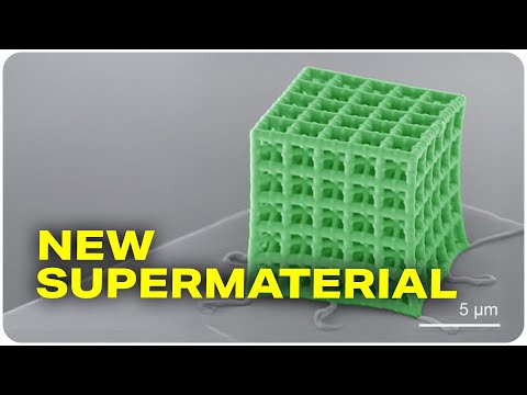 New Material: As Strong As Steel, As Light As Styrofoam!