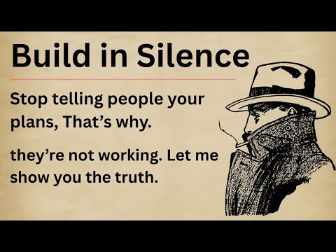 Build in Silence, Win in Public || Graded Reader || Improve English Fluency ✅