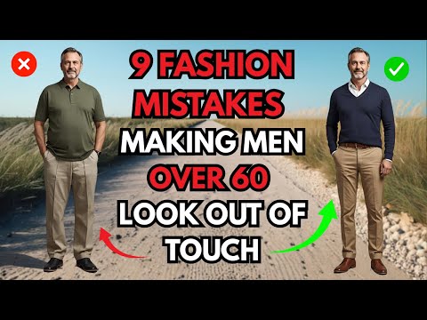 9 Fashion Styles Making Men Over 60 Look Out of Touch (And How to Fix Them Fast)