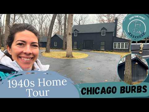 Tour Our "New" Old Vintage Home! North Shore-Chicago.