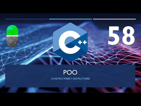 Curso C++. POO. Constructores. Sobrecarga. Vídeo 58