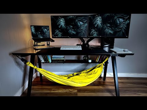 I Built a Hammock Desk