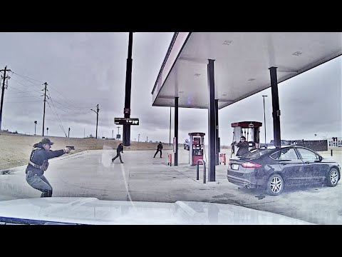 Illinois State Police Open Fire After Suspect Points Gun at Officers