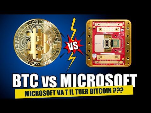 Bitcoin Menacé par Microsoft : Le Calcul Quantique Va-t-il Tout Changer ?
