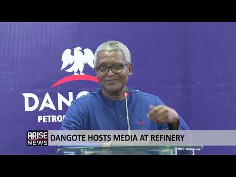 DANGOTE HOSTS MEDIA AT REFINERY
