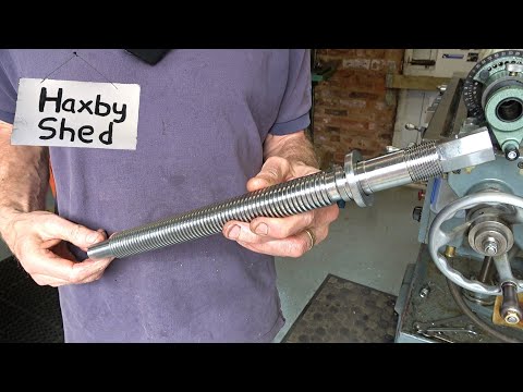 HS323 Vevor milling vice improvements – new screw in alloy steel Pt3