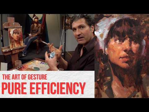 Efficient Portrait Painting from a Live Model