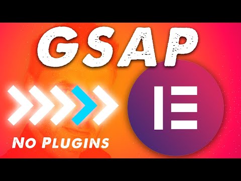 How to Horizontally scroll using GSAP in Elementor  (no plugins) | Wordpress Tutorial