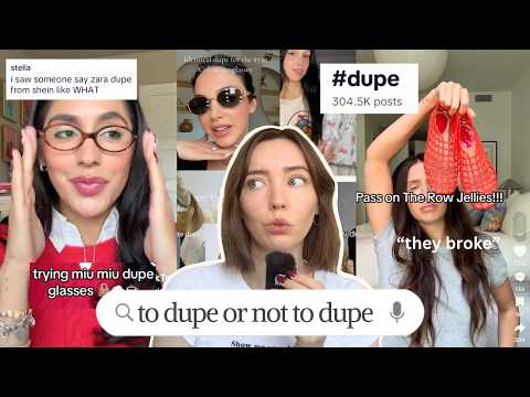 what does dupe culture say about us? | the ethics of democratising fashion