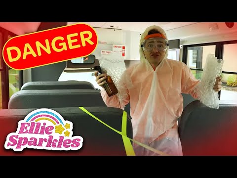 Danger Bus! | Ellie Sparkles Show