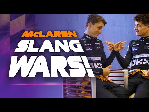 Oscar vs Lando | Aussie vs British Slang