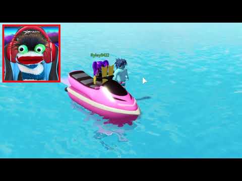 Fizzy Plays Roblox In His Rowing Boat | Fun Games