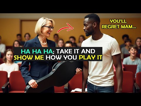Principal told Black Student to Play Violin as a Joke—What Happened Next Shocked the Whole School!