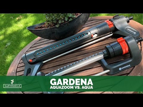 AquaZoom M vs. Aqua M - Which Gardena oscillating sprinkler is better – and why? Our recommendation!