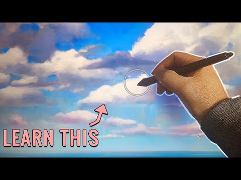 How To Paint Skies