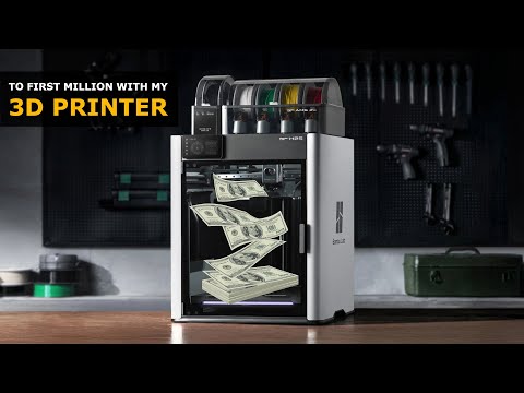 Starting My Home 3D Printing Farm for Business - From Zero to Million with Bambu Lab H2S and P2S