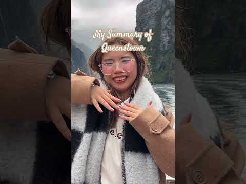 forced my brother to let me do this trend #travel #queenstown #snow #winter