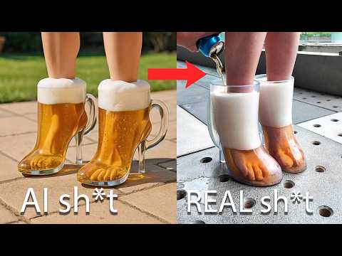 I tried building AI Slop in Real Life