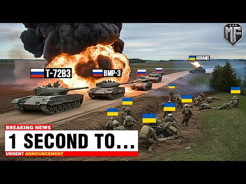 Ukrainian Abrams Face Russian Convoy - Then THIS Happened...