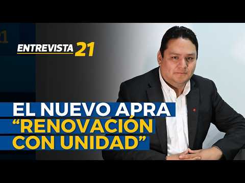 Enrique Valderrama, Candidato presidencial del APRA: "Voy a recuperar el sólido norte"