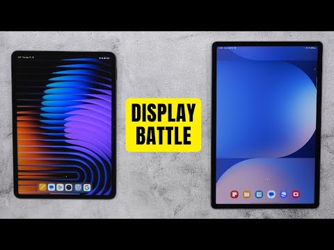 Xiaomi Pad 7 Pro vs Samsung Galaxy Tab S10+ | Display BATTLE! (Brighter isn't Better)