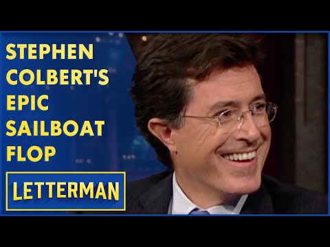 Stephen Colbert's Epic Sailboat Adventure Gone Awry | Letterman
