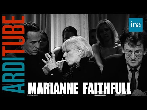 Marianne Faithfull raconte la drogue et les Rolling Stones à Thierry Ardisson | INA Arditube