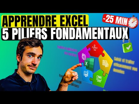Excel pour débutants : apprenez les 5 PILIERS ESSENTIELS en 25 minutes et gagnez en productivité !