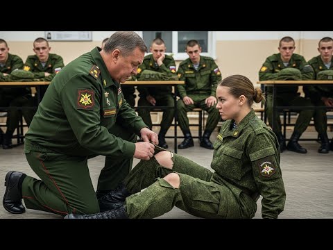 Разорвав ножом брюки женщине-военной перед 50 солдатами, полковник тут же поплатился сломанной рукой