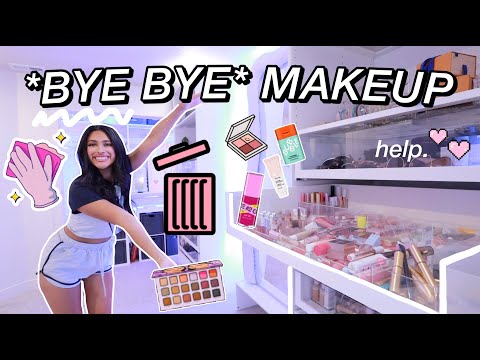 ☆DECLUTTERING☆ and ORGANIZING my makeup ✨ I tried pls send help- | honeybobabear