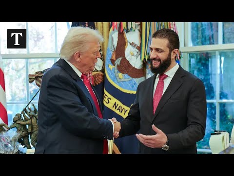Trump Says He Gets Along With Interim Syrian President al-Sharaa