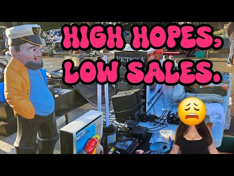 Slow sales at the FINAL CAR BOOT OF THE YEAR!