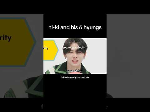 ni-ki being a baby and enhypen can’t say no #enhypen