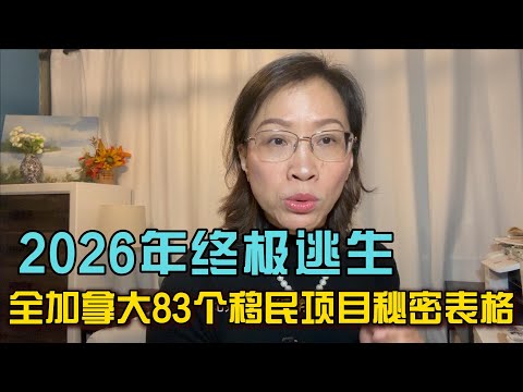 🤯 The most comprehensive list ever! 2026 Canadian immigration for ordinary people: 83 programs – ...