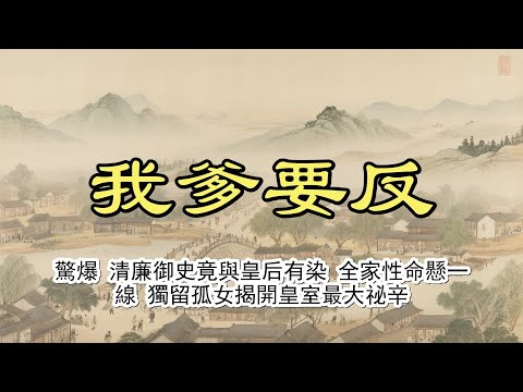 【我爹要反】驚爆！清廉御史竟與皇后有染，全家性命懸一線，獨留孤女揭開皇室最大祕辛！ #古代故事 #民間故事 #民间故事 #故事頻道 #故事分享 #长篇鬼话 #现实情感 #大女主 #家庭