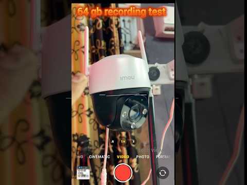 Imou Cruiser SE+ | 64GB Recording Test Result | Storage Capacity & Performance Check