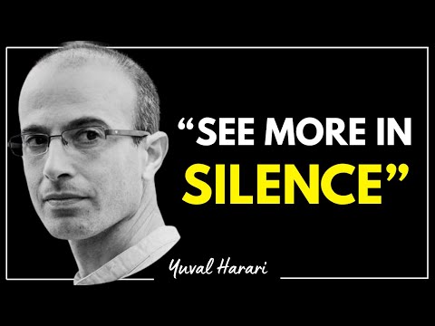 WHY CONSCIOUS HUMANS ARE ISOLATING THEMSELVES IN SILENCE — according to YUVAL HARARI