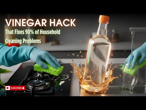 The Vinegar Hack That Fixes 90% of Household Cleaning Problems | Timeless Hack Buddy