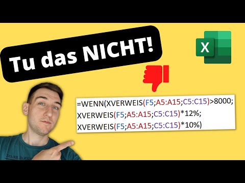 Excel Let Funktion: Lange Formeln übersichtlich gestalten [variable definieren und Wert zuweisen]