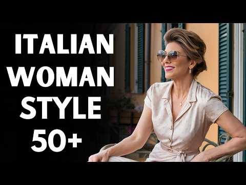 How To Dress Like An Italian Woman Over 50+ | Style tips