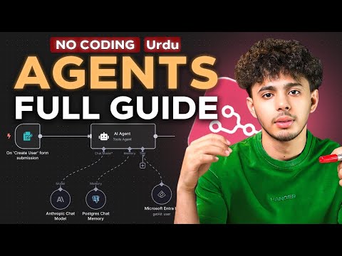 N8N Full Course: Building AI Agents in 2025 for Beginners! (Urdu/Hindi)