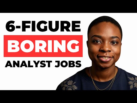 5 Boring But High Paying Data Analyst Jobs in 2025