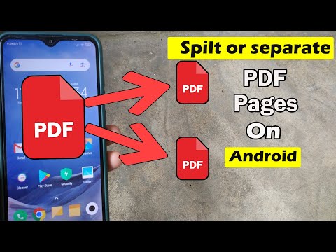 How To Split PDF Pages Into Separate Files On Android