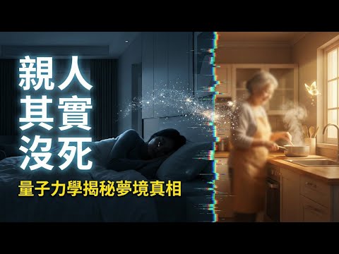 夢見去世的親人，不是幻覺。量子力學：他們在平行宇宙活得很好 | 平行宇宙 | 量子力學 | 夢境解析 | 莊周夢蝶 | 多世界詮釋 | 心靈療癒 | 生死觀 | 薛定諤的貓