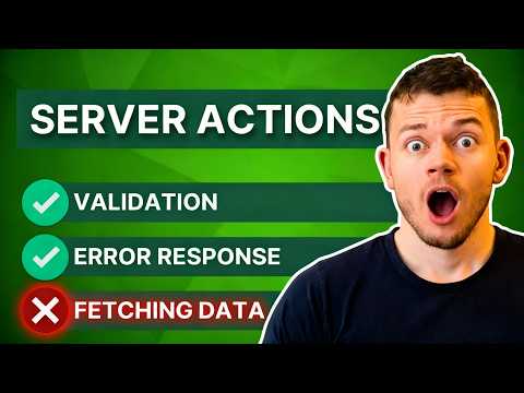 5 Server Action Mistakes That Ruin Your Next.js App ❌