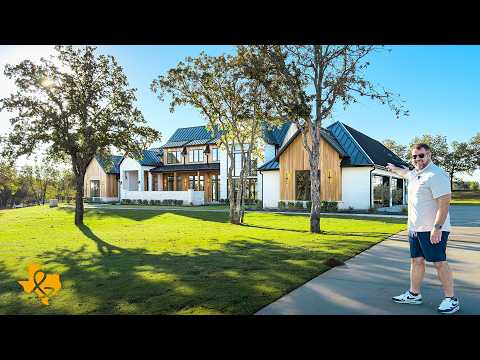 INSIDE a JAW-DROPPING Luxury Custom Home on 2 ACRES Near Fort Worth TX
